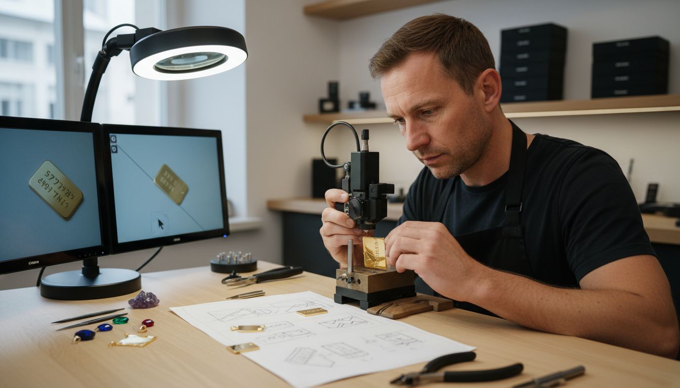 laser jewelry personalization