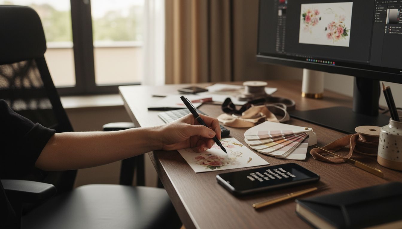 proces creare card personalizat