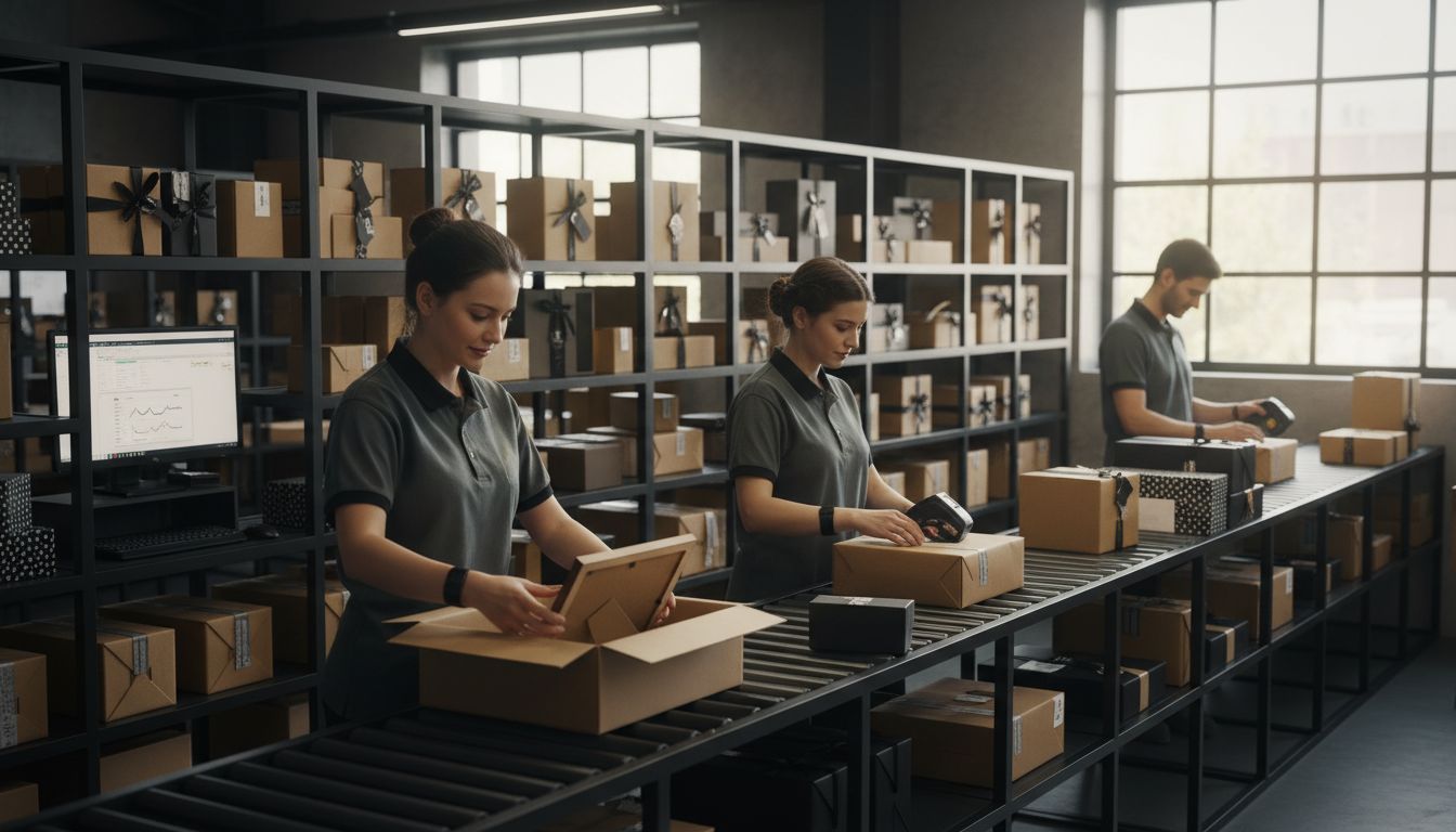 warehouse shipping process