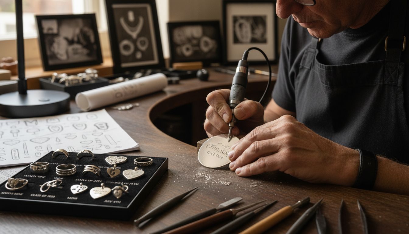 engraved jewelry making