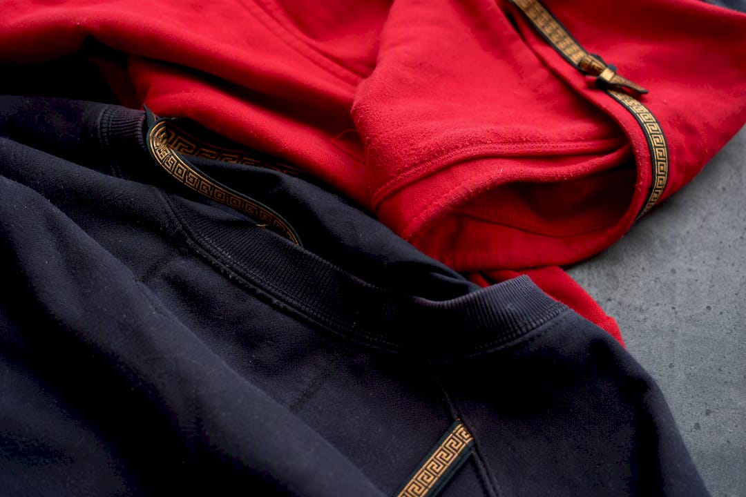 Heavyweight cotton streetwear fabric textures