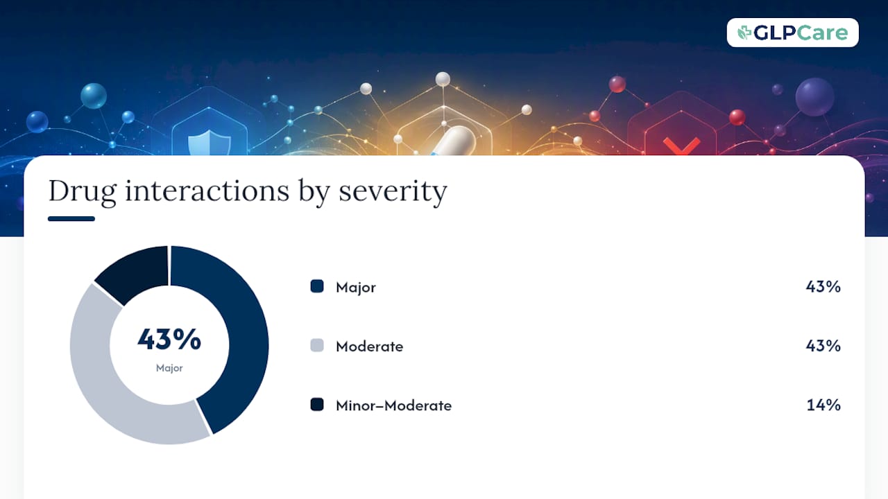 Which drug classes carry the highest interaction risk? — overview diagram