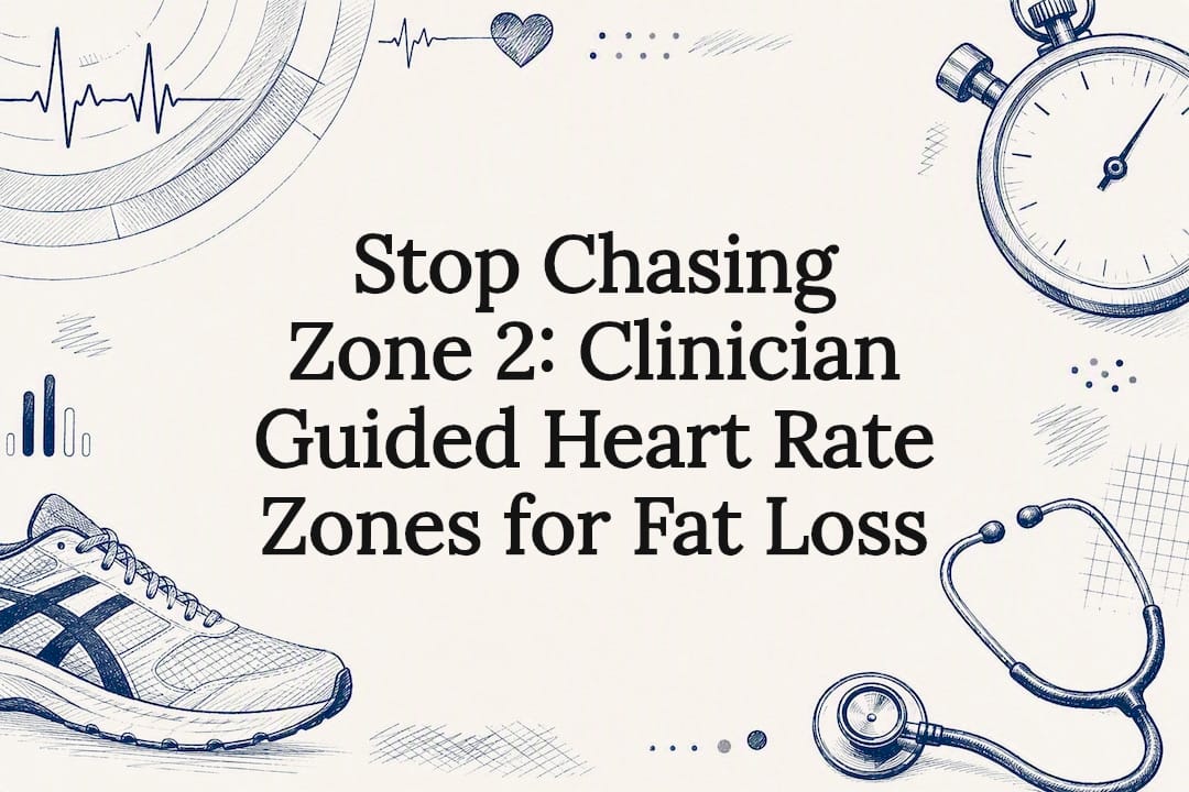 Heart rate zone title card illustration