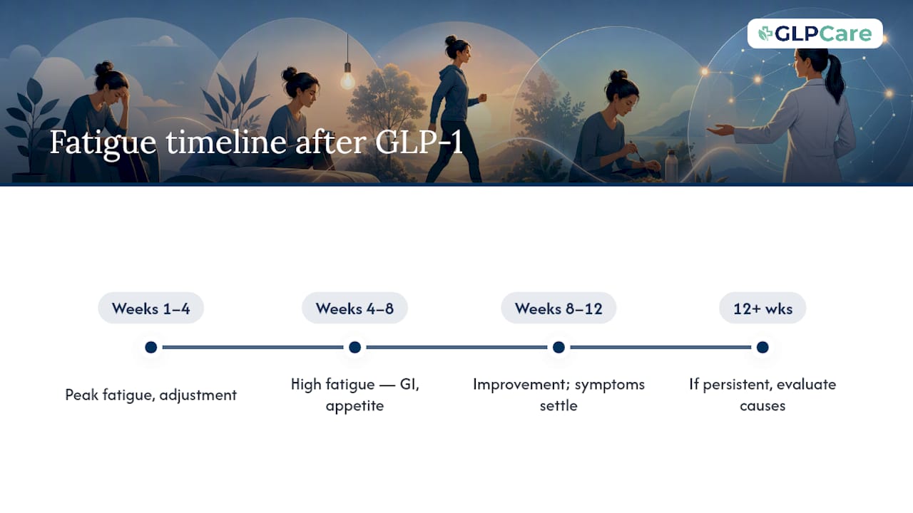 GLP-1 fatigue recovery timeline
