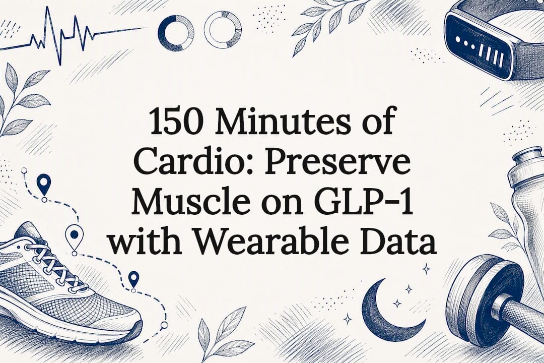 Decorative cardio and recovery title card