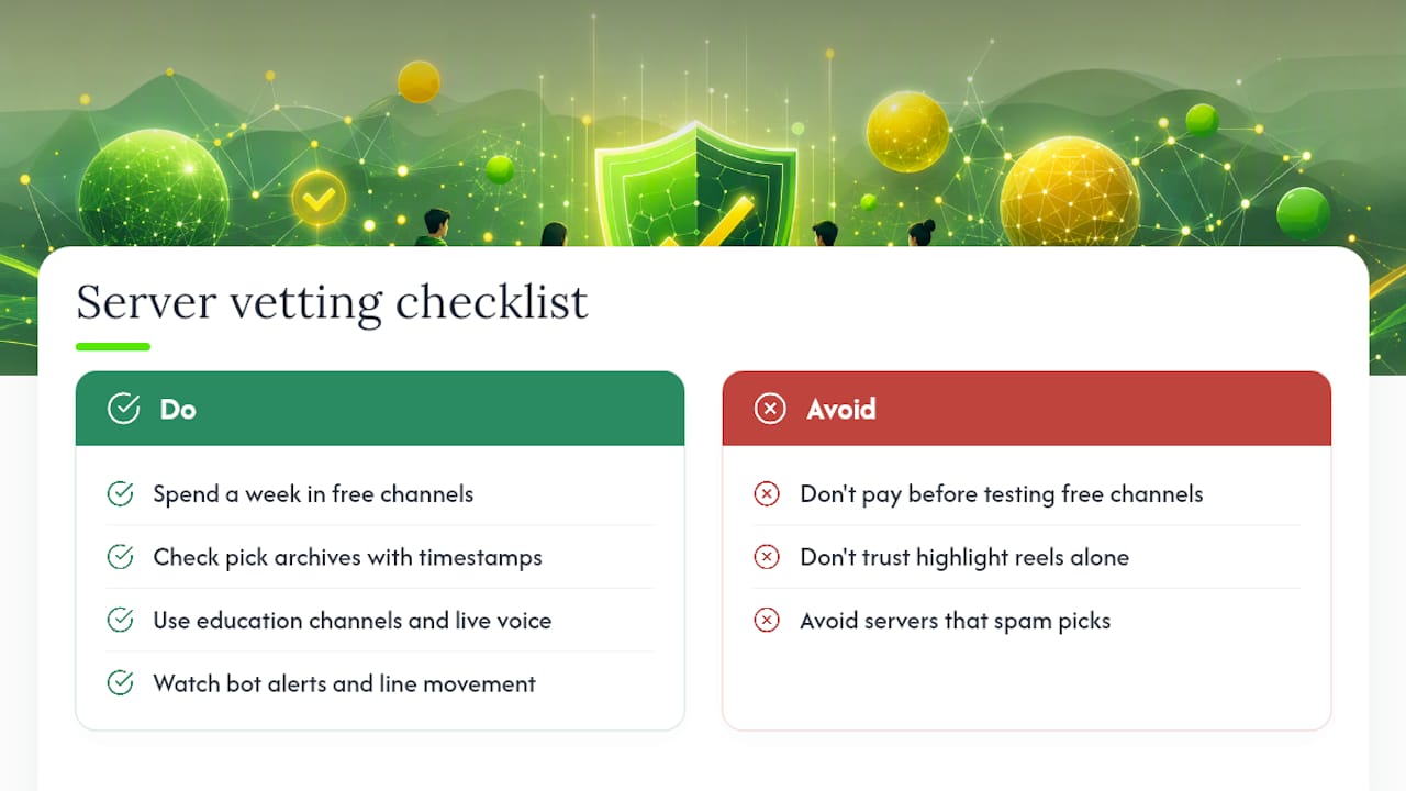 What Do Betting Discord Communities Actually Offer? — overview diagram