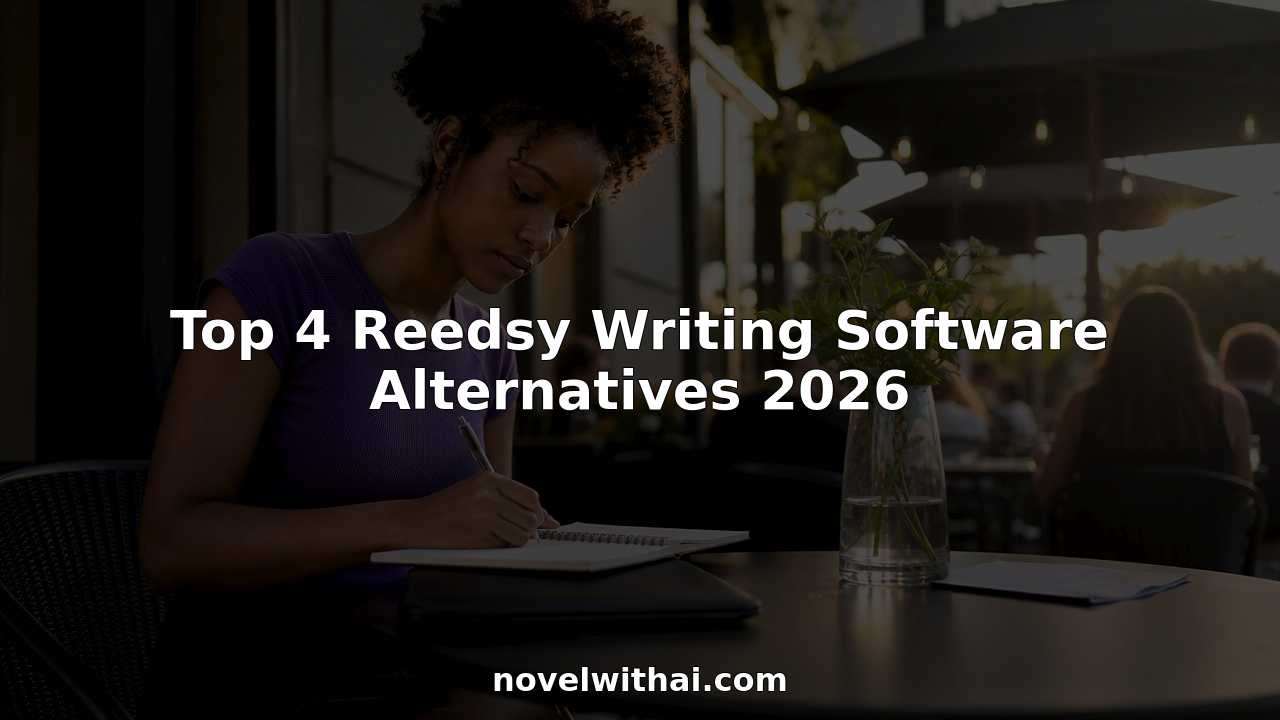 Top 4 Reedsy Writing Software Alternatives 2026