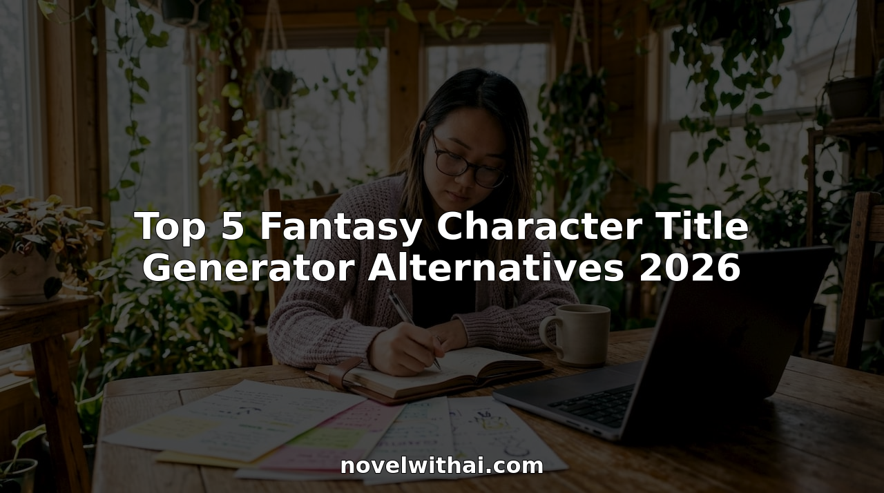 Top 5 Fantasy Character Title Generator Alternatives 2026