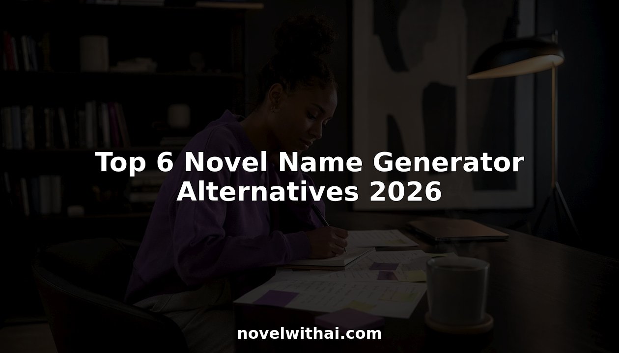 Top 6 Novel Name Generator Alternatives 2026