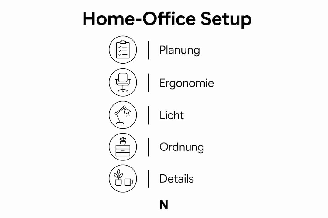 Schritt-für-Schritt-Anleitung: So gestalten Sie Ihr Homeoffice zeitgemäß