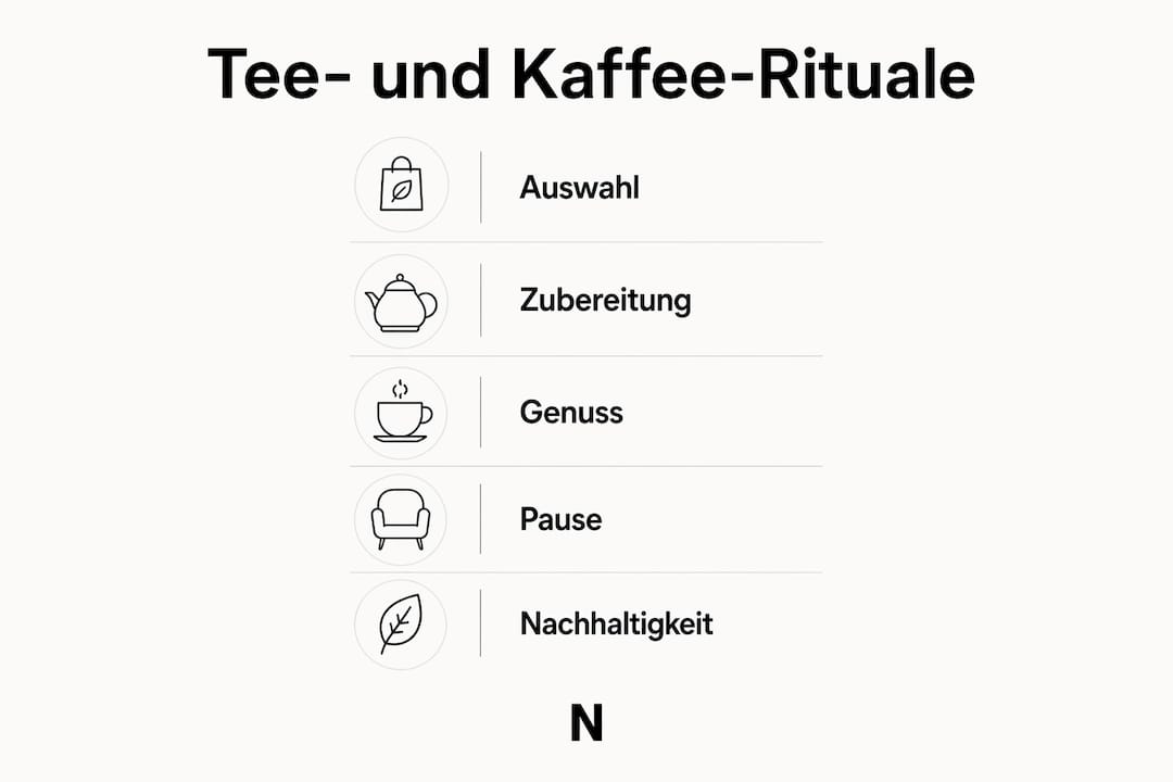 Schritt-für-Schritt-Anleitung: So zelebrieren wir Tee- und Kaffee-Rituale