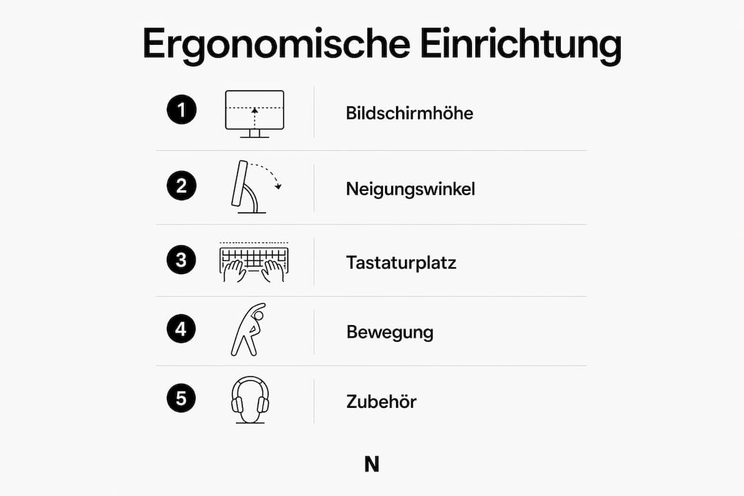 Infographie : Comment installer votre support pour ordinateur portable de manière ergonomique