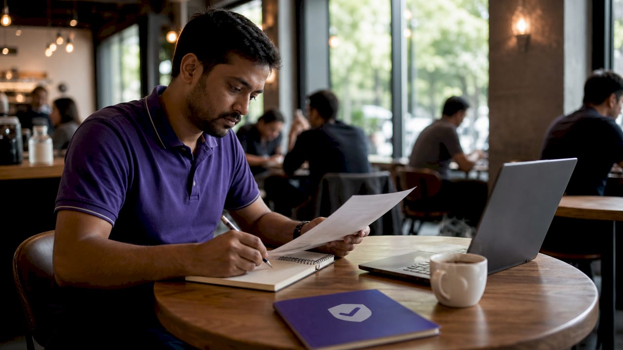 IT technician reviewing DKIM failure documents