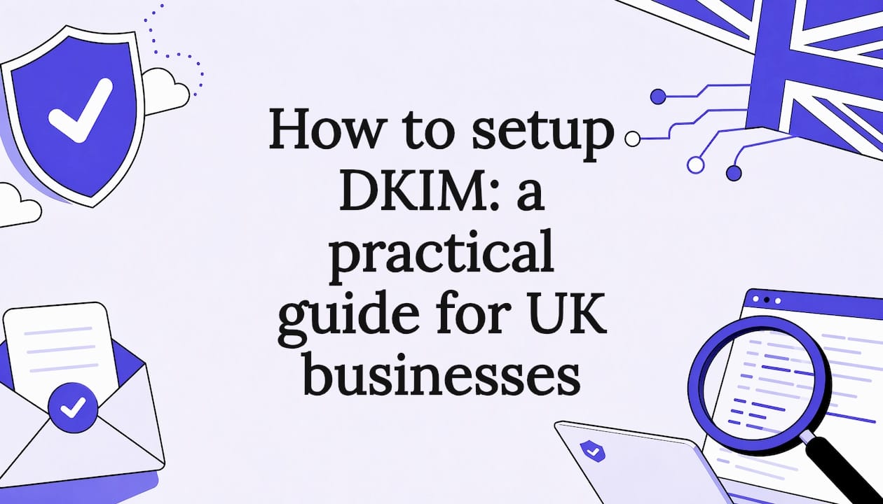 How to setup DKIM: a practical guide for UK businesses