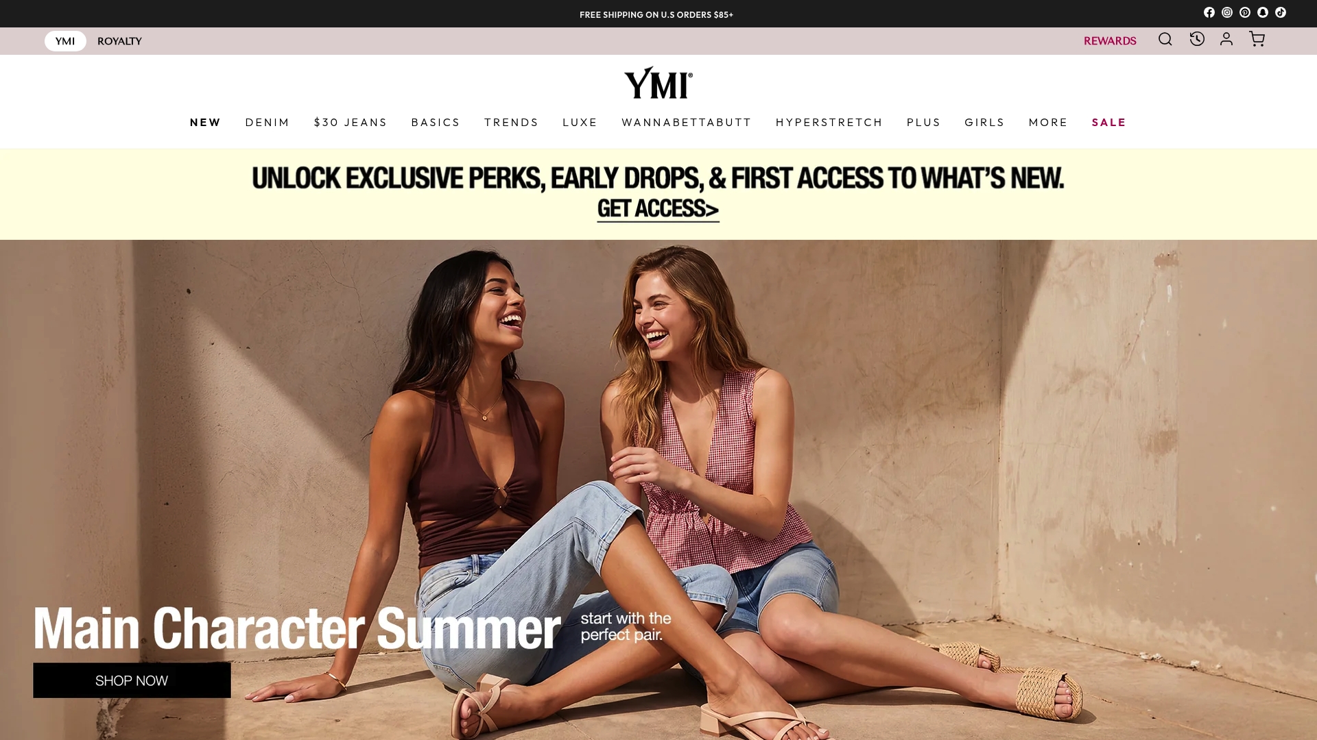https://ymijeans.com