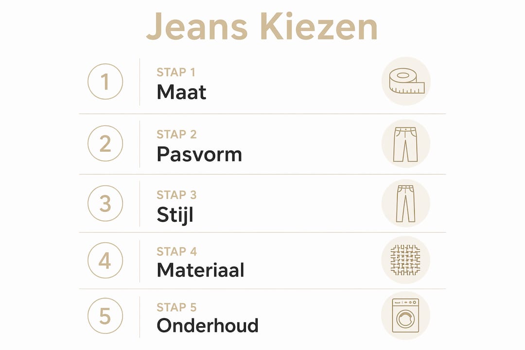 Infographic: zo kies je de perfecte petite jeans in een grotere maat