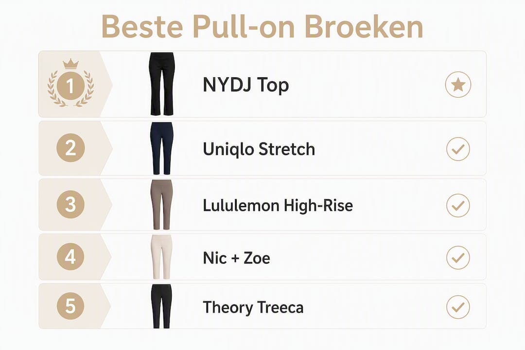 Infographic: de beste pull-on broeken op een rij