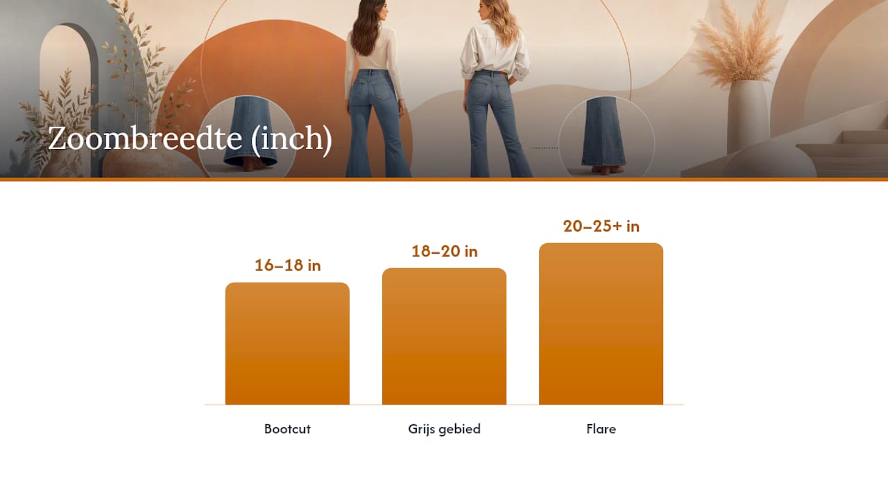 Overzicht van de verschillen en overeenkomsten tussen flare jeans en bootcut jeans