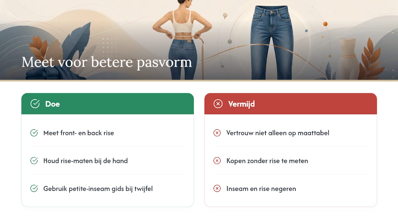 Waarom nauwkeurig meten je pasvorm bij NYDJ verbetert — overview diagram