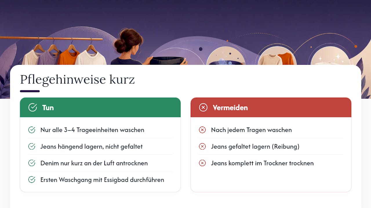 Pflegehinweise, die Martens für NYDJ zusammengestellt hat — overview diagram