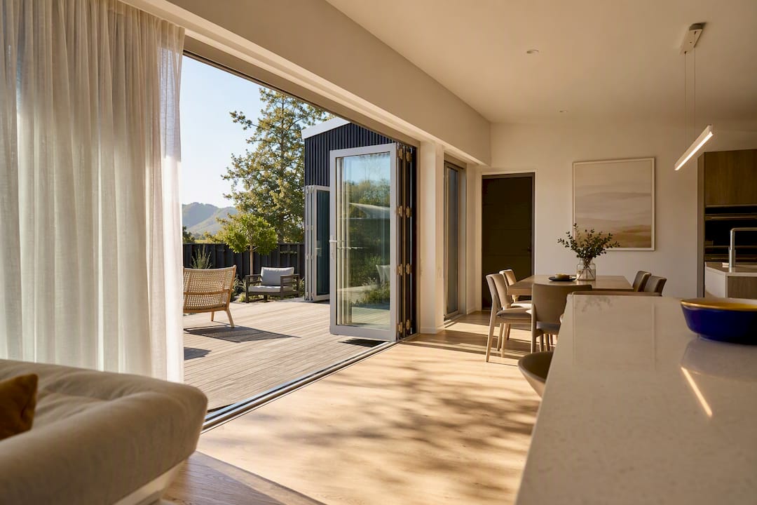 Daylight reaching deep into open-plan home