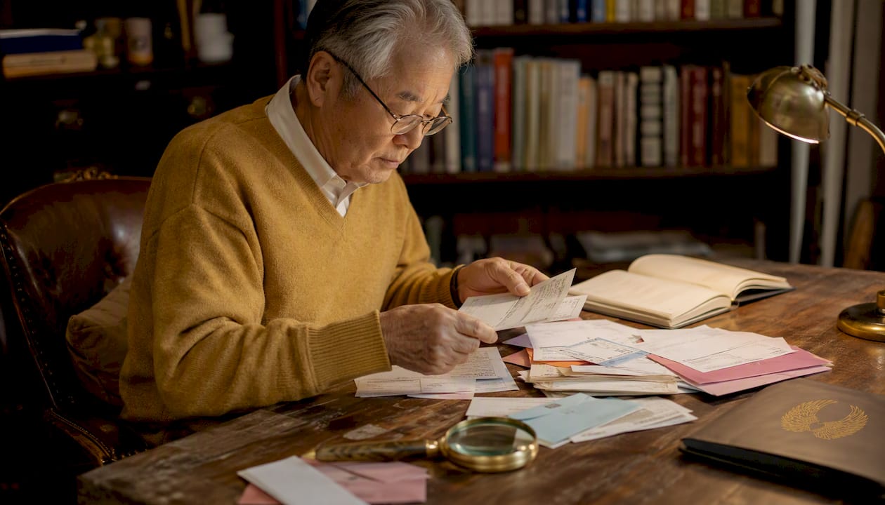 Donor organizing donation records