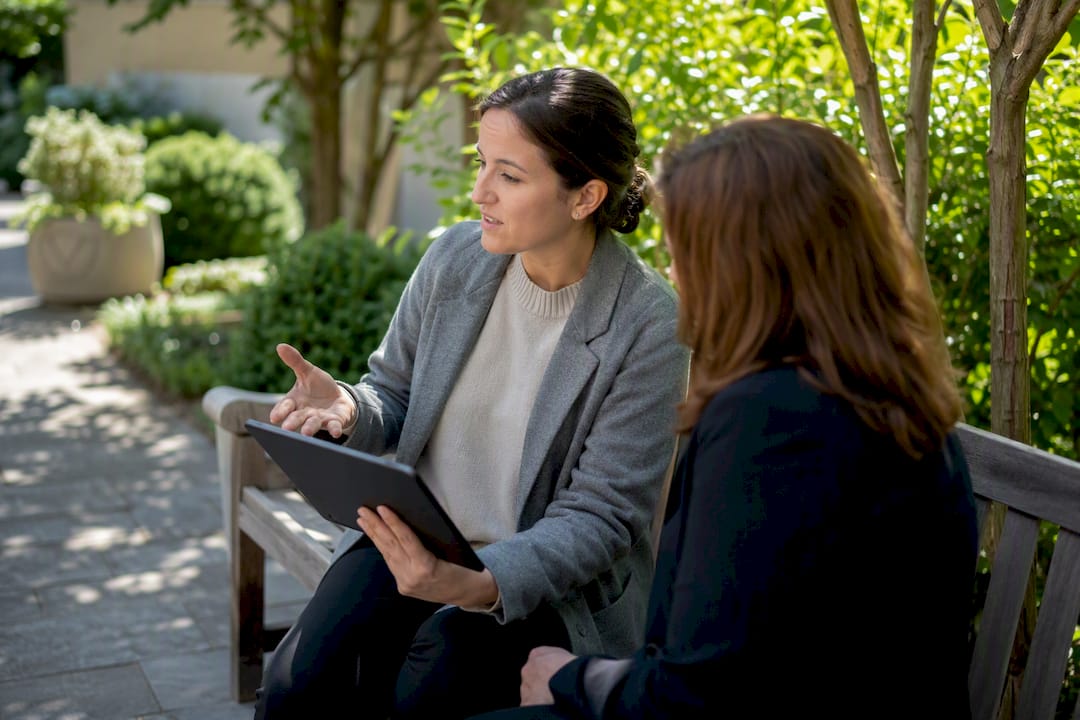 Clinical partner sharing patient story