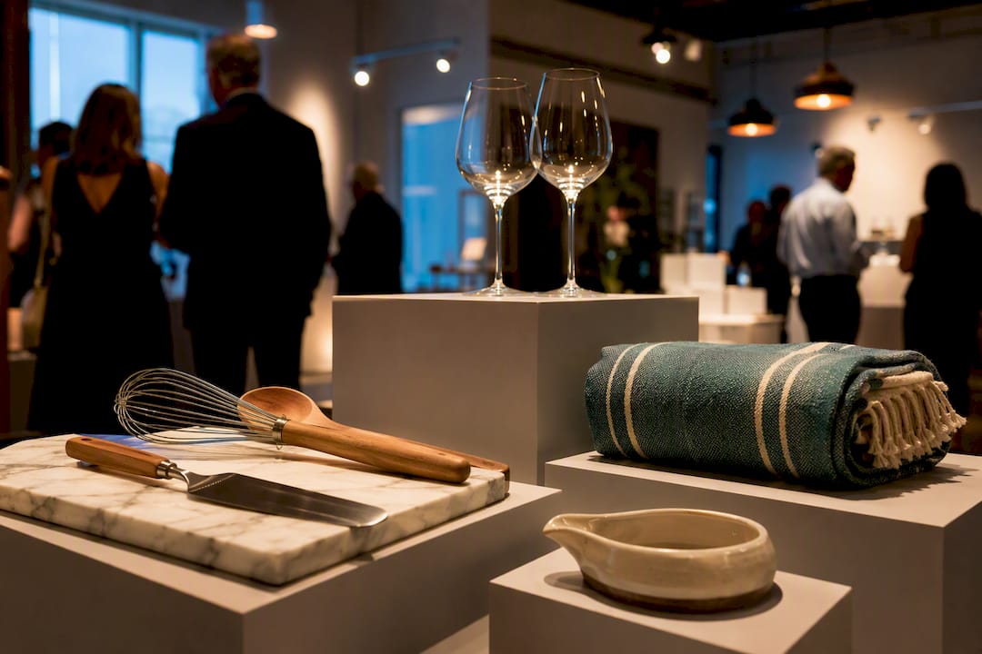 Curated experience packages at charity auction