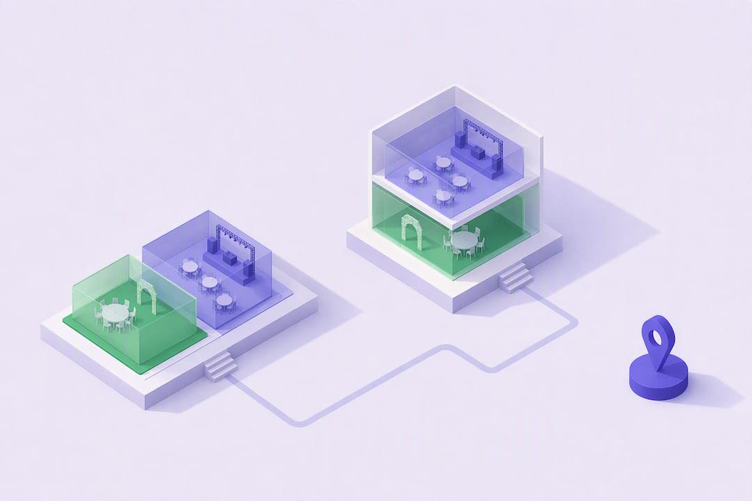 Isometric wedding budget quote structure