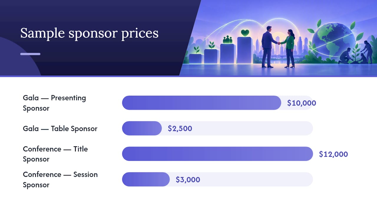 Sponsorship Prospectus Essentials and Sample Templates — overview diagram