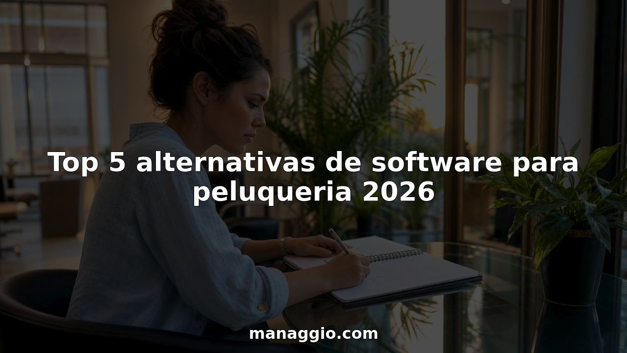 Imagen principal sobre Top 5 alternativas de software para peluqueria 2026