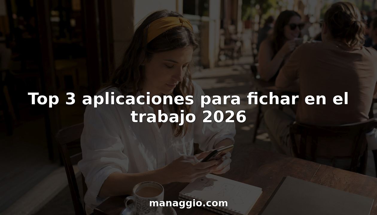 Imagen principal sobre Top 3 aplicaciones para fichar en el trabajo 2026
