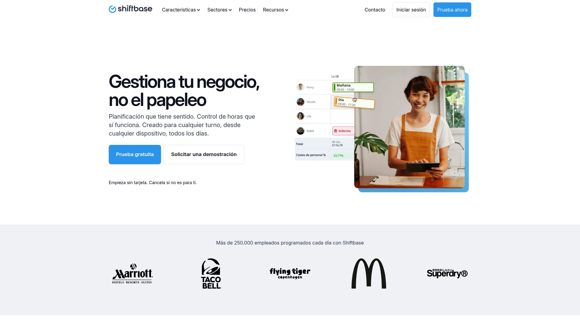 https://shiftbase.com/es