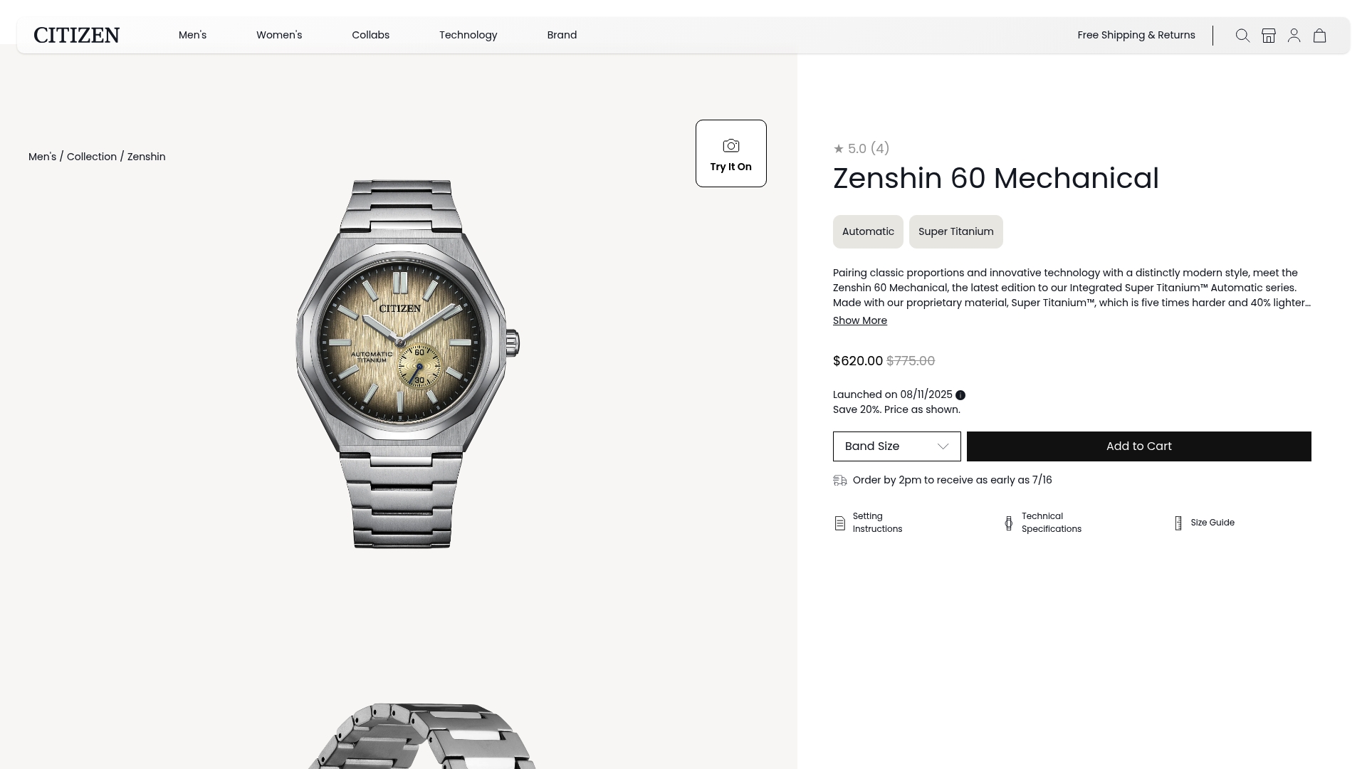 https://citizenwatch.com/us/en/product/NK5020-58P.html