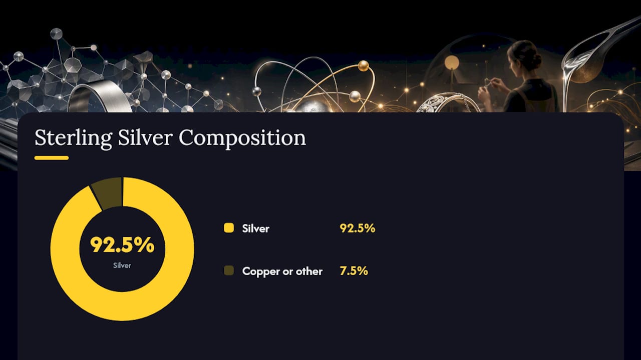 What Makes Sterling Silver Different From Stainless Steel? — overview diagram