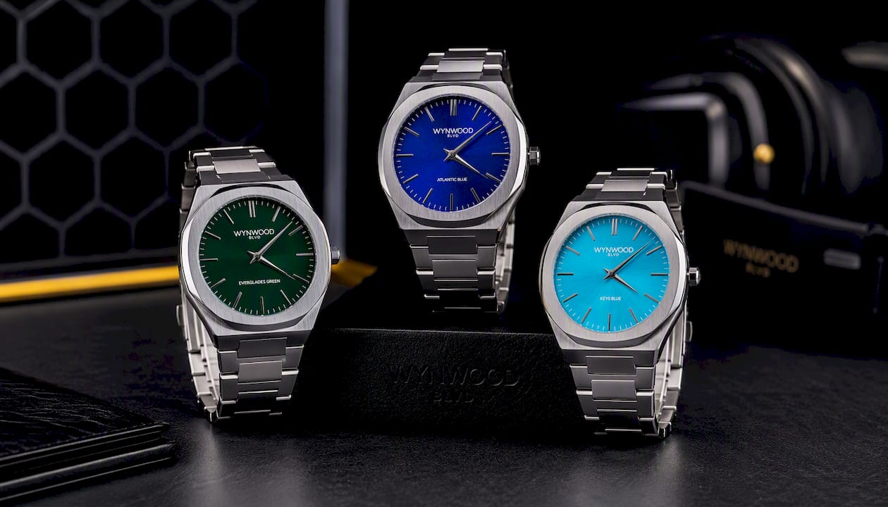 Everglades Green Miami Inspired Watch | Automatic Stainless Steel Watch | WYNWOOD BLVD