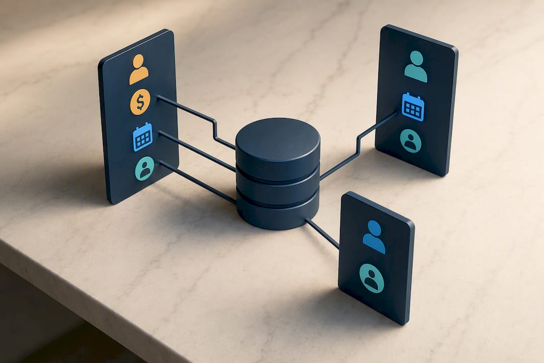 Role based access to business dashboard data