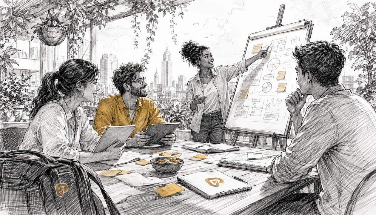 Developers coordinating software release planning