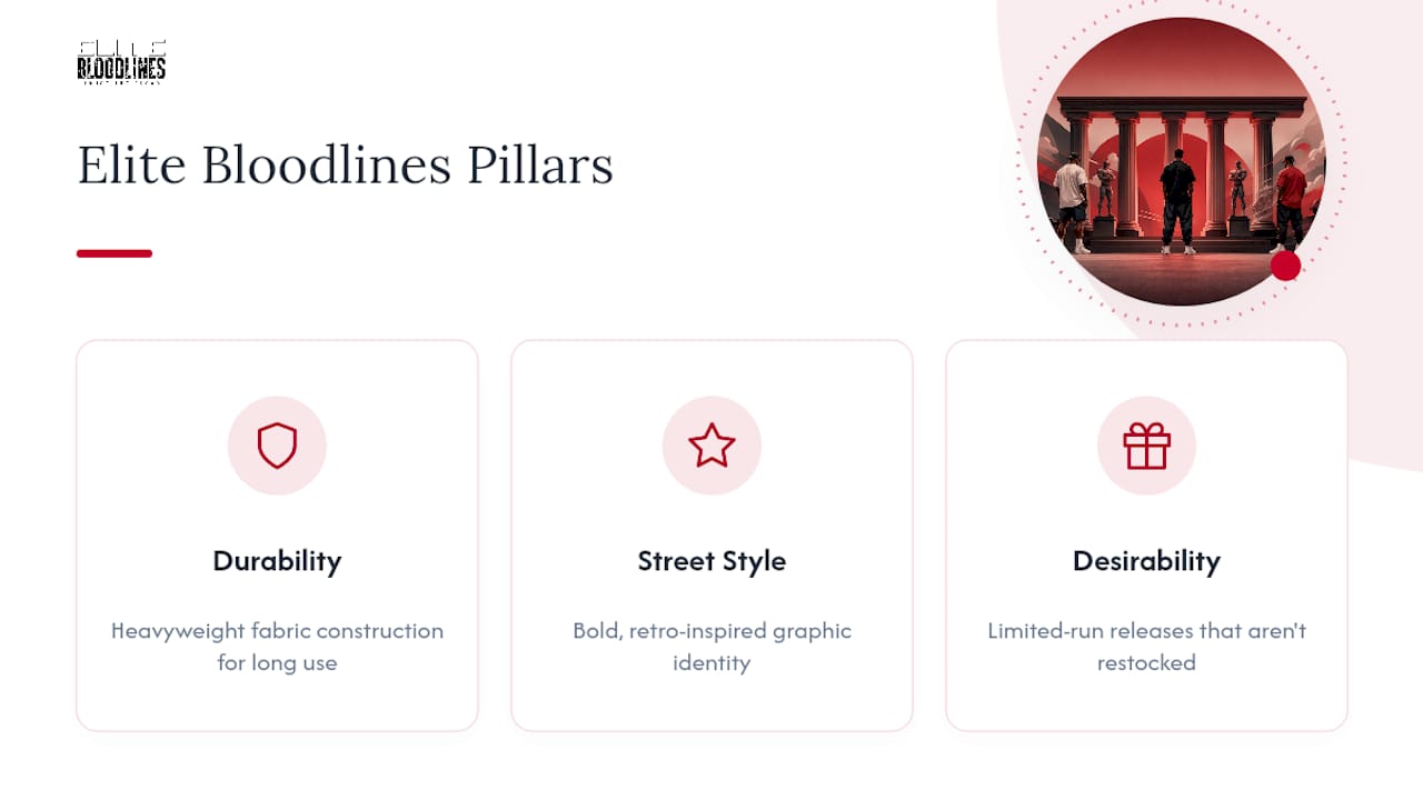 Why Elite Bloodlines Fits the Gym Streetwear Criteria — overview diagram