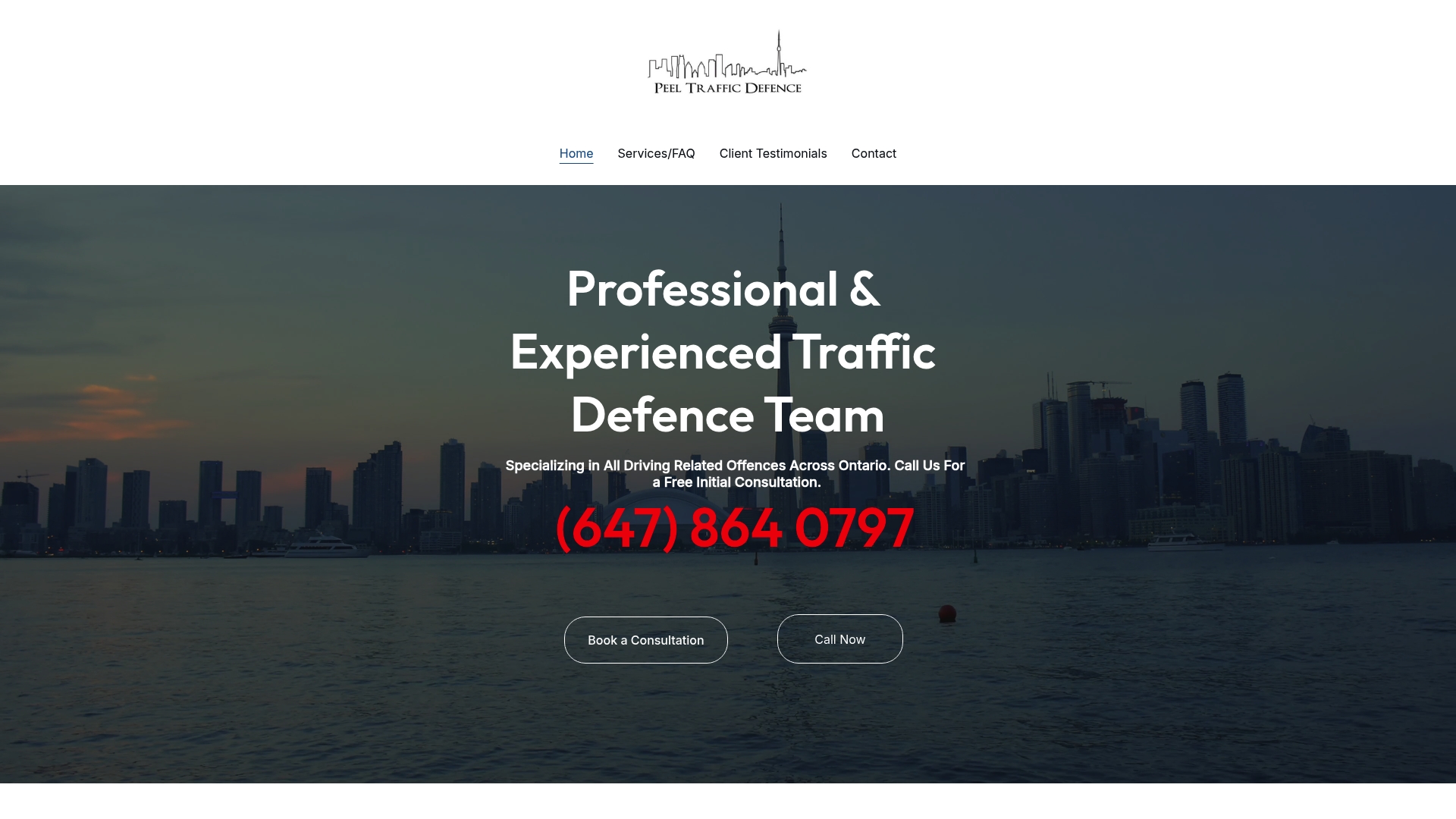 https://peeltrafficdefence.com