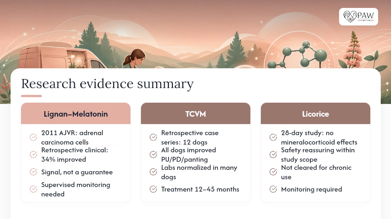 What the Research Actually Shows — overview diagram