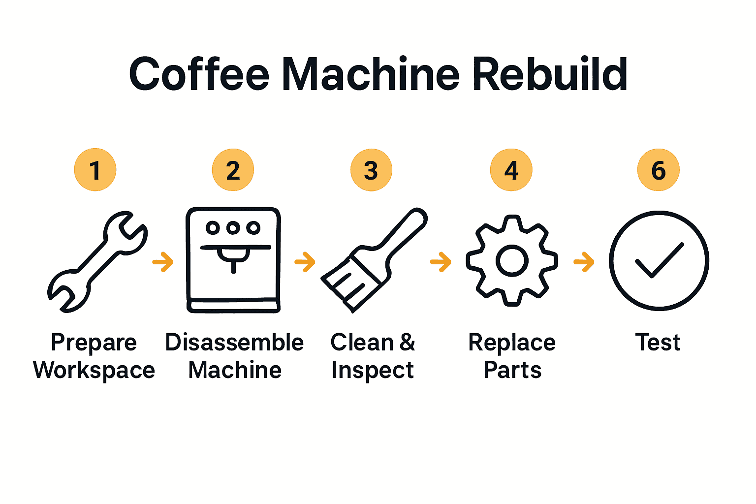 Coffee Machine Rebuild Workflow for Reliable Restoration - Coffee Sensor