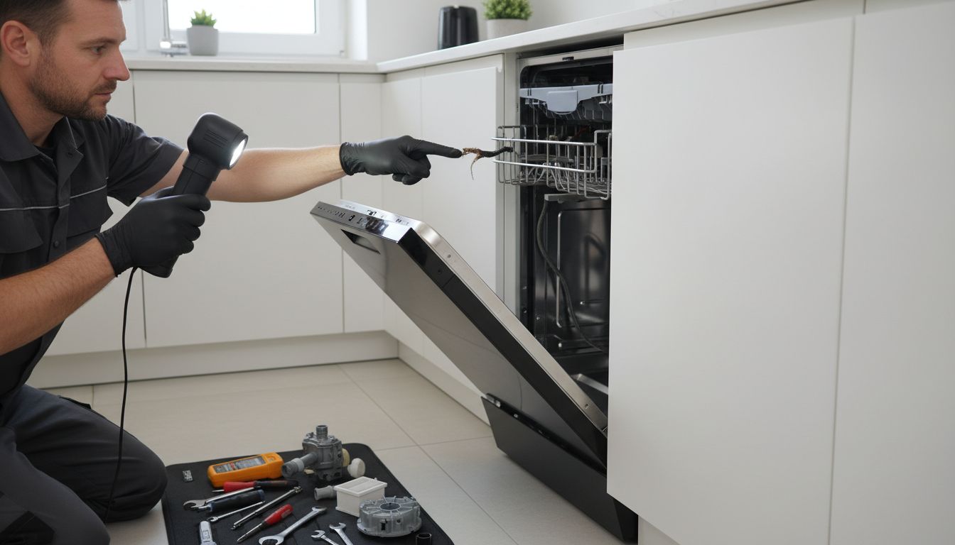 inspectie componente masina vase