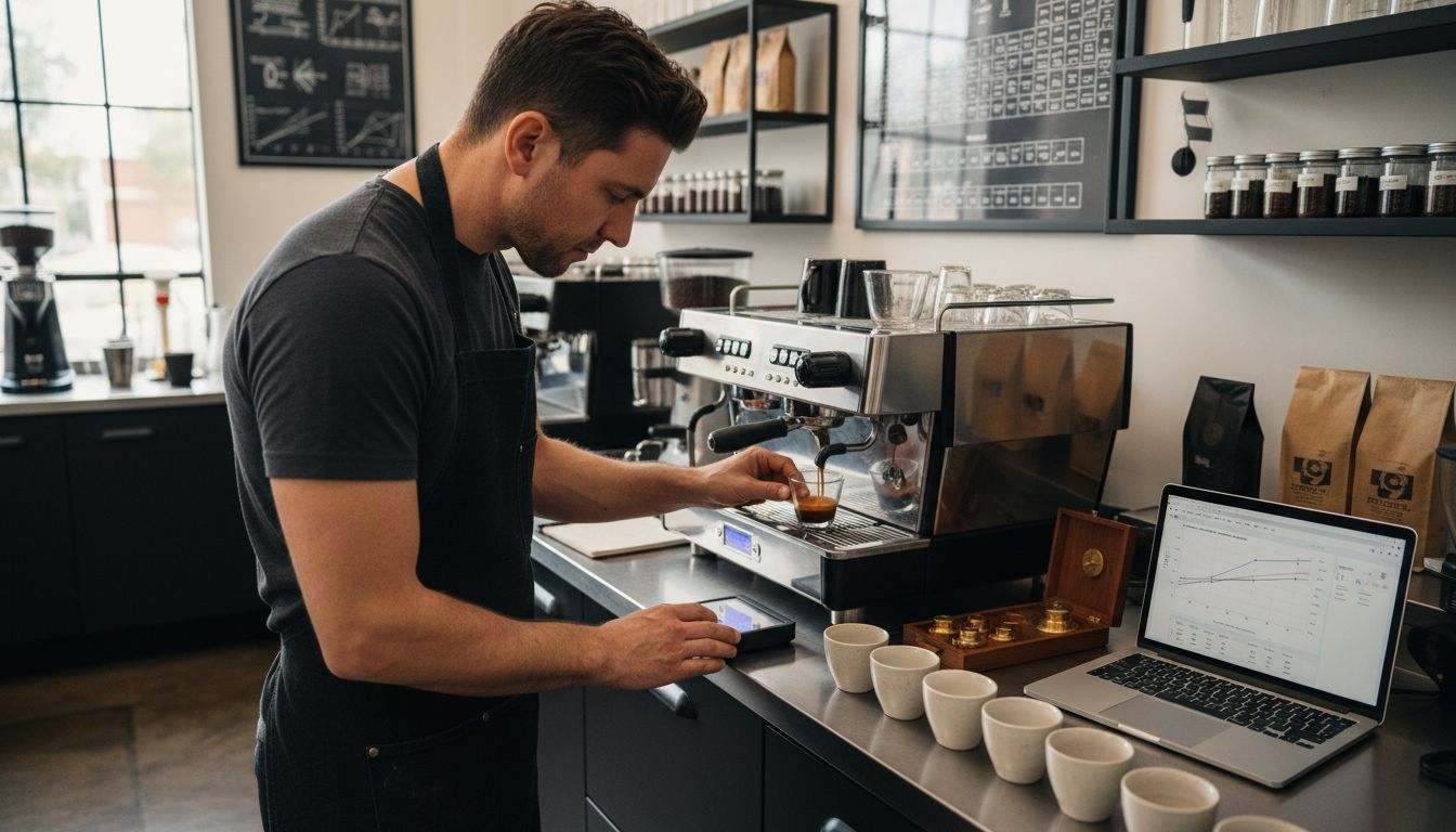 espresso extraction lab