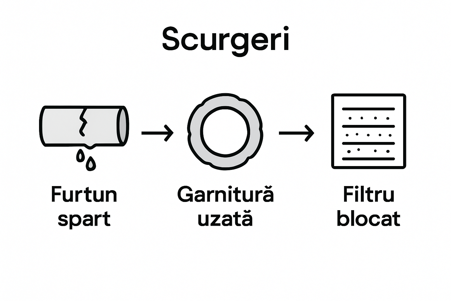 Infographic leak causes and solutions washing machine
