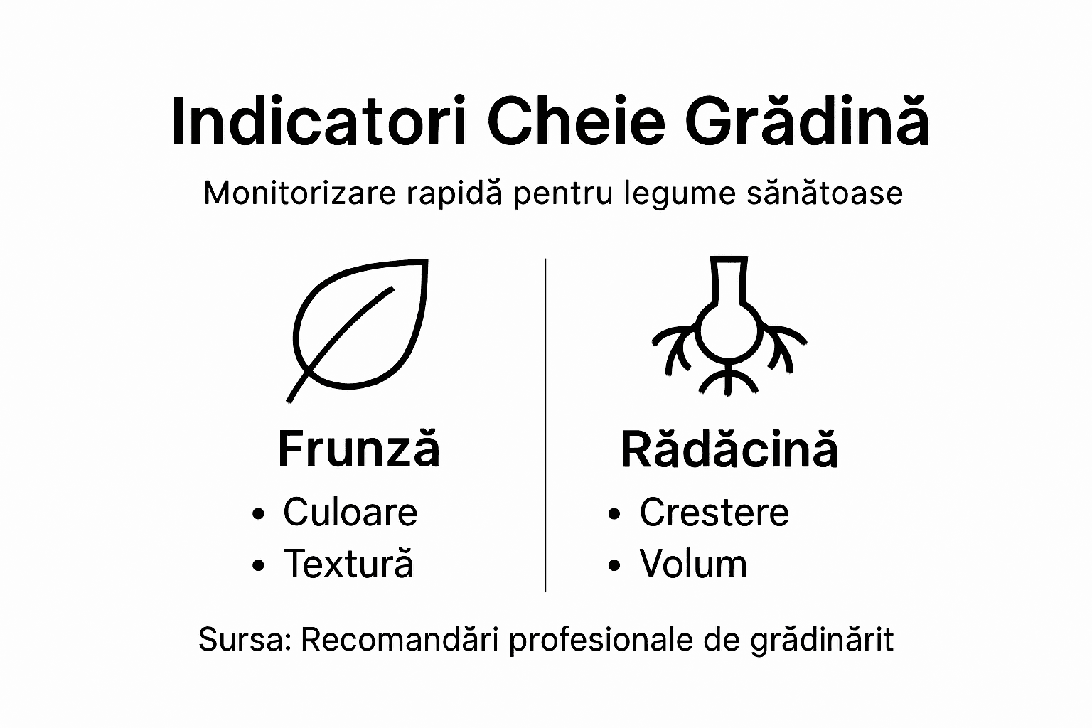 Infografic despre semnele care arată starea de sănătate a plantelor