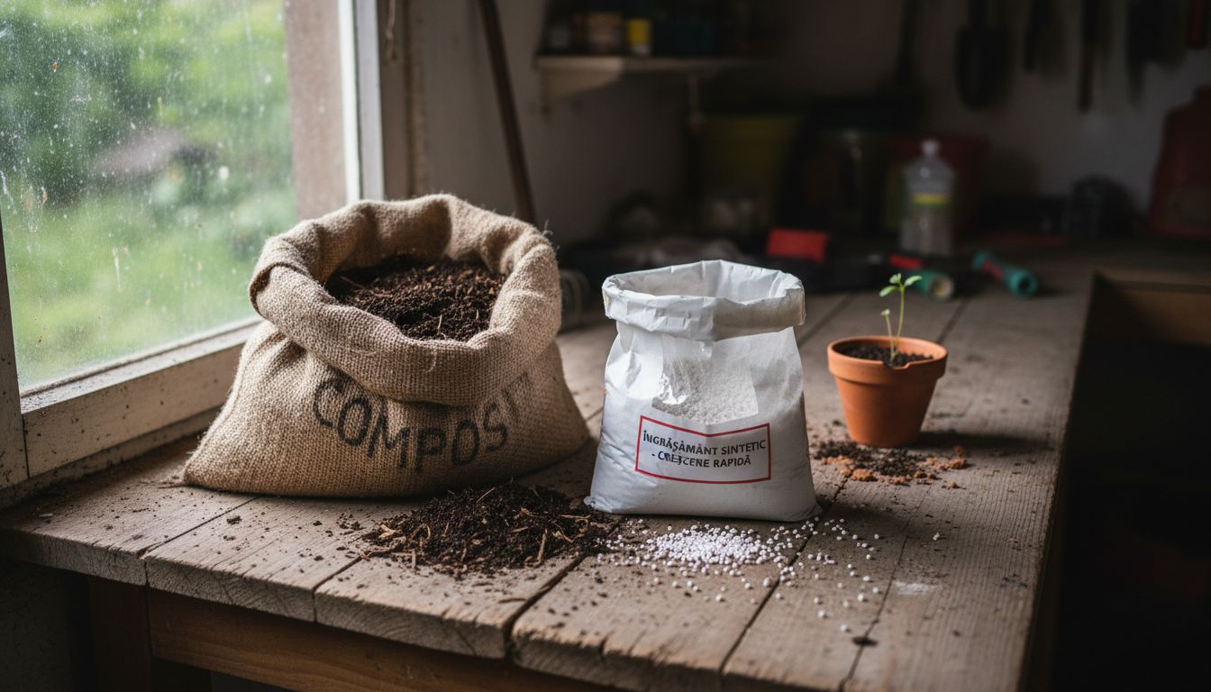 Fertilizatori organici sau chimici: care sunt diferențele și ce alegem?