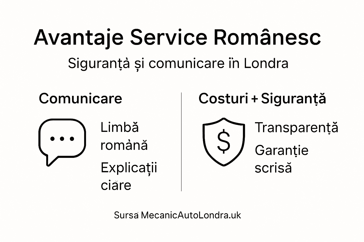 Infografic: De ce merită să alegi un service auto românesc