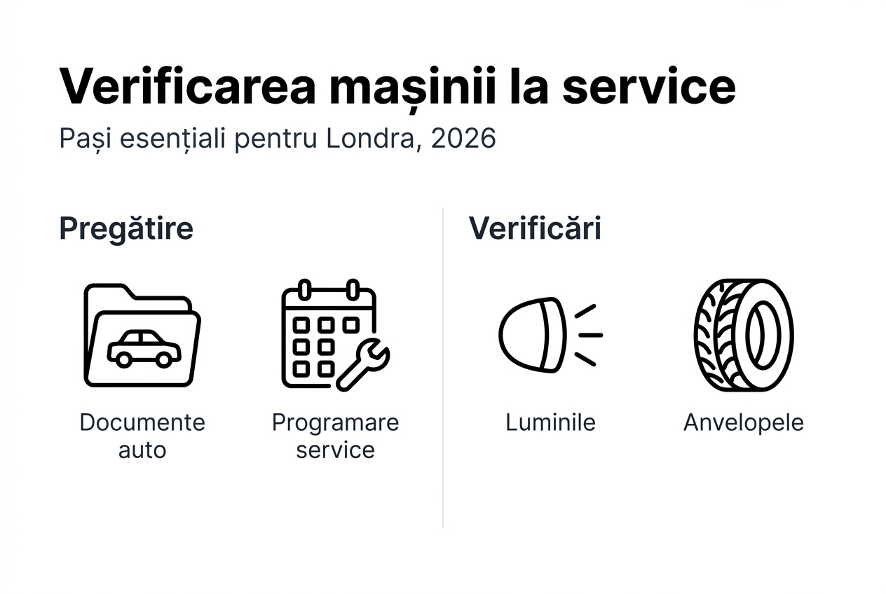 Infografic: cum verifici dacă un service auto din Londra este de încredere