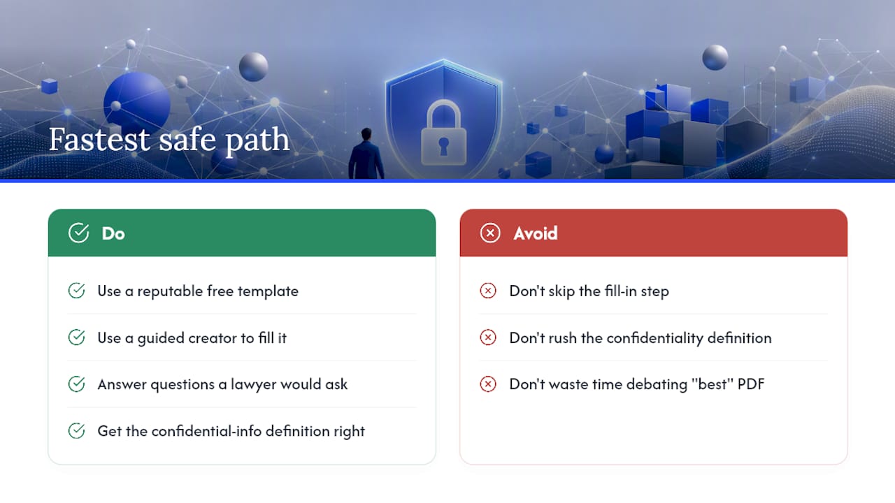 An editorial take on the fastest safe path — overview diagram